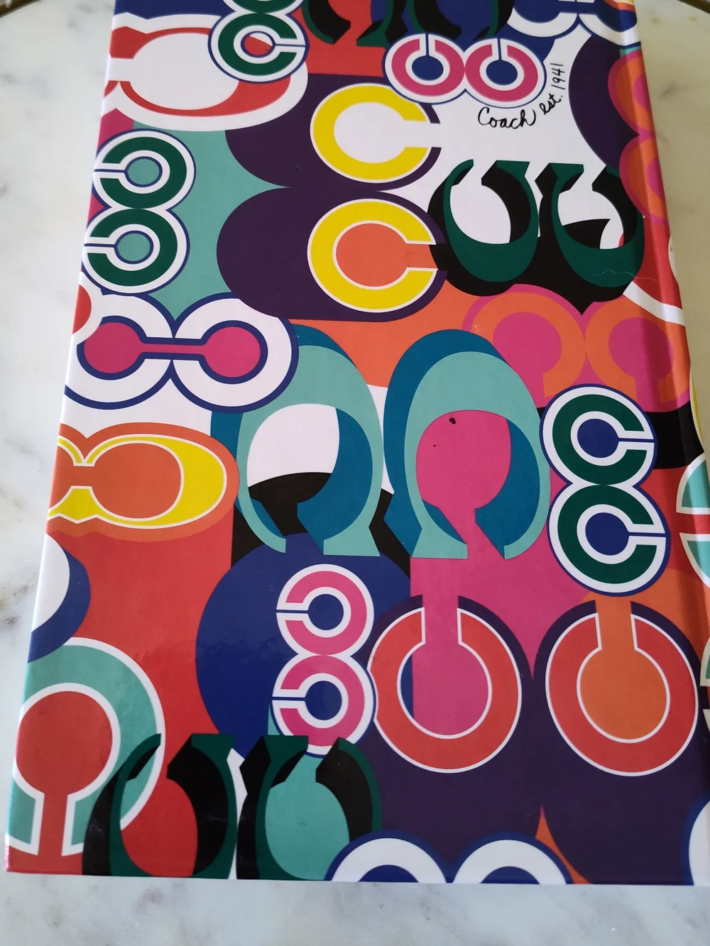 COACH Poppy Y2K Logo Notebook Journal 12 Pencil Gift Set New Rare New Old Stock